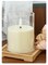 Designer’s Shop CS-7202 Flameless LED candle Acrylic shell with Remote Control Timer. 5 pc packed, color : Clear